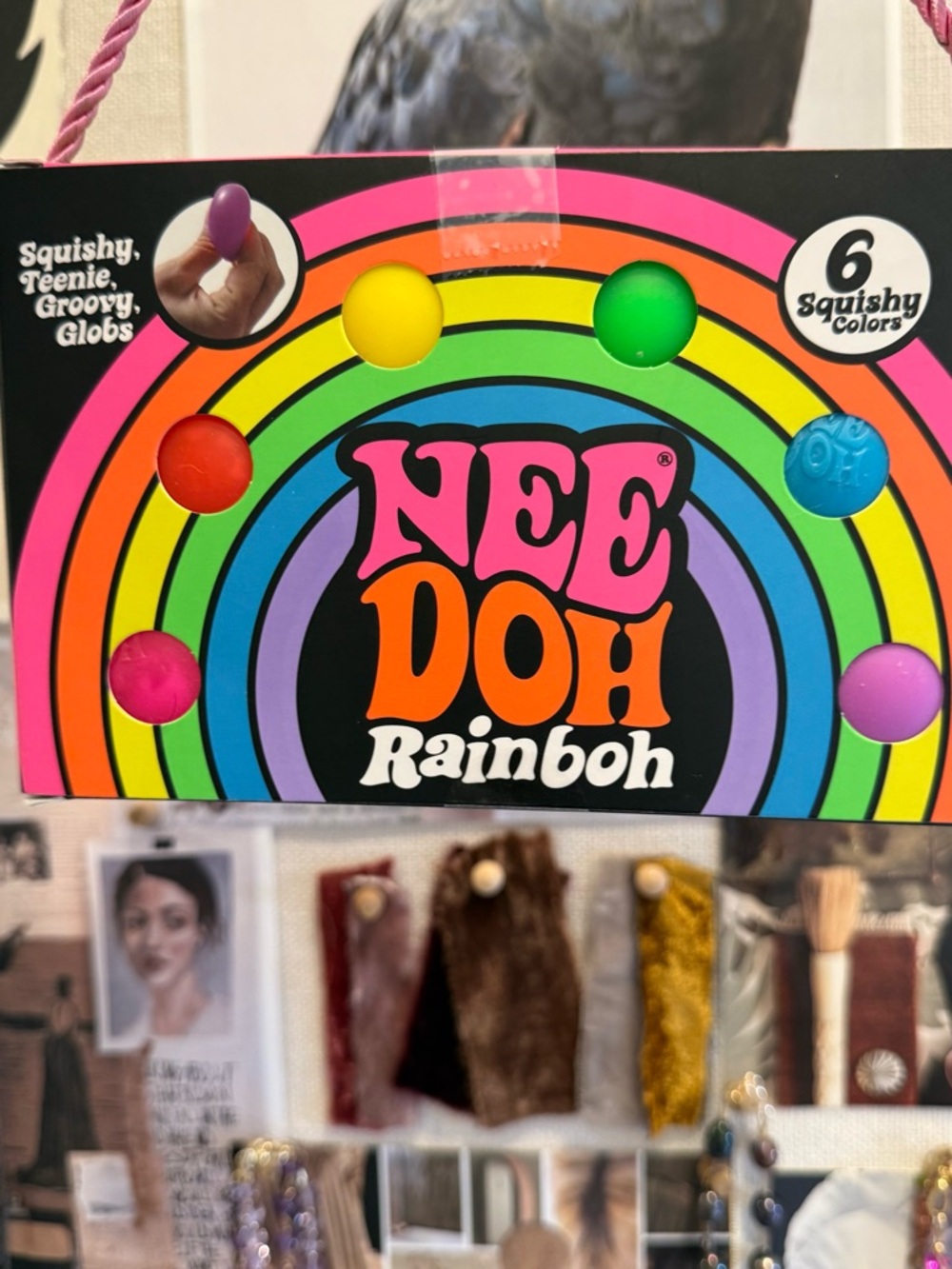 Nee Doh Rainboh 6 squishy colors NIB - Picture 4 of 4